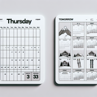 Thursday calendar not yet ski prices tomorrow calendar this is what