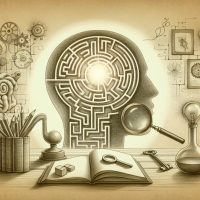 Создай картинку для канала по психологии