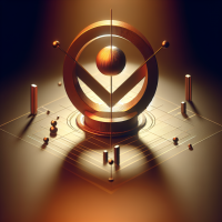 Создай картинку с символом точка опоры